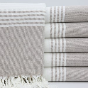 Shower Towel,Turkish Towel,Bath Decor Towel,40&quot;x70&quot;,Beach Towel,Turkish Peshtemal,Throw Towel Turkish,Brown Towel,Peshtemal Towel,MT003D