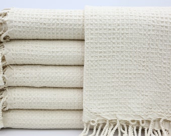 Turkish Towel,Natural Colored Towel,Beach Towel,Bridemaid Towel,Wholesale Towel,36"x70",Stonewashed Towel,Waffle Towel,Shower Towel,UA001D