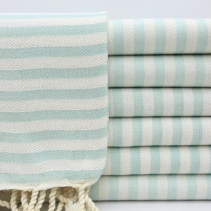 Wedding Gift Towel,Turkish Towel,Housewarming Gift Towel,Decorative Towels,Bath Towel,36&quot;x70&quot;,Turkish Peshtemal,Mint Towel,Home Decor,BD035D