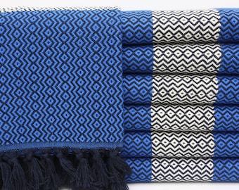 Blue Towel,Beach Towel,Wholesale Towel,Bridemaid Towel,Turkish Towel,40''x70'',Shower Towel,Pool Towel,Handmade Towel,Throw Towel,HY036D