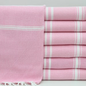 Turkish Towel,Pink Towel,Beach Towel,Gift Towel,Bath Towel,38&quot;x70&quot;,Pool Towel,Bulk Towel,Bridemaid Towel,Spa Towel,Turkish Peshtemal,IM029D