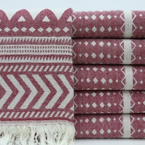 Wholesale Towel,Turkish Towel,Burgundy Towel,Home Decor,Bath Towel,36&quot;x70&quot;,Peshtemal Towel,Turkish Peshtemal,Anatolian Towel,HY015D
