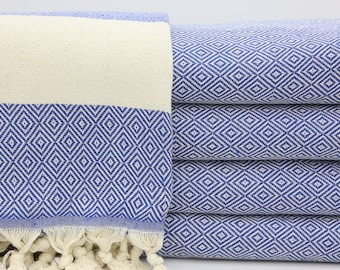 Bachelor Gift Blanket,Turkish Throw Blanket,Wholesale Blanket,Sax Blue Blanket,Turkish Blanket,79"x89",Soft Blanket,Turkish Bedspread,OY001E