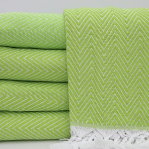 Patterned Bedspread,Turkish Blanket,Sofa Decoration Blanket,79&quot;x89&quot;,Wholesale Blankets,Pistachio Green Blanket,Turkish Bedspread,IM001E
