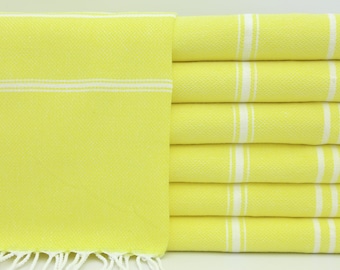 Turkse handdoek, felgele handdoek, badhanddoek, 38 x 70, strandhanddoek, handdoek werpen, groothandelhanddoek, cadeau bruidsmeisje, handdoeken, Turkse peshtemal, IM029D