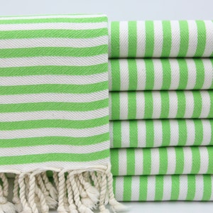 Bridesmaid Gift,Turkish Towel,Turkish Bath Towel,Wholesale Towels,36&quot;x70&quot;,Turkish Peshtemal,Light Green Towel,Cotton Towel,Home Decor,BD035D