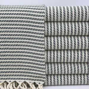 Picnic Towel,Turkish Towel,Cotton Towel,Wedding Favors,38&quot;x69&quot;,Peshtemal Towel,Dark Green Towel,Bath Decor,Beach Towel,Handmade Towel,MT028D