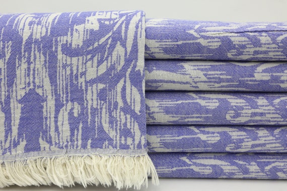 Purple patterned towels hotsell