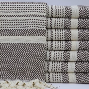 Bulk Towel,Hammam Towel,Organic Towel,Turkish Towel,Beach Towel Turkish,40&quot;x70&quot;,Handwoven Towel,Turkish Peshtemal,Brown Towel,AY002D
