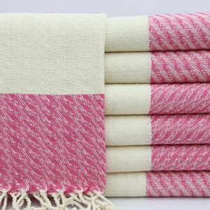 Turkish Towel,Fuchsia Pink Towel,Bath Towel,Throw Towel,38&#39;&#39;x75&#39;&#39;,Beach Towel,Shower Towel,Pool Towel,Throw Towel,Wedding Towel,UA016D