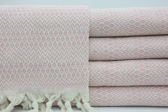 Turkish Blanket throws and Blankets bulk Blanket bridesmaid Blanket 75x91 patterned Blanket turkish Bedspread powder Pink Blanket ay001e Etsy