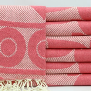 Turkish Towel,Bachelorette Towel,Handmade Towel,Wholesale Towel,40"x69",Shower Towel,Pool Towel,Turkish Peshtemal,Pink Towel,BC030D