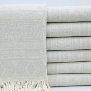 Toalhas para atacado, toalhas turcas, toalhas cinza claro, toalhas de banho, toalhas de praia, 34&quot; x 67&quot;, peshtemal turco, toalhas de decoração para casa, toalhas de algodão, HY012D