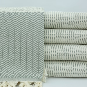 Wholesale Blanket,Turkish Blanket,Bridesmaid Gift Blanket,79&quot;x91&quot;,Turkish Bedspread,Pale Green Blanket,Decorative Sofa Cover,BC020E