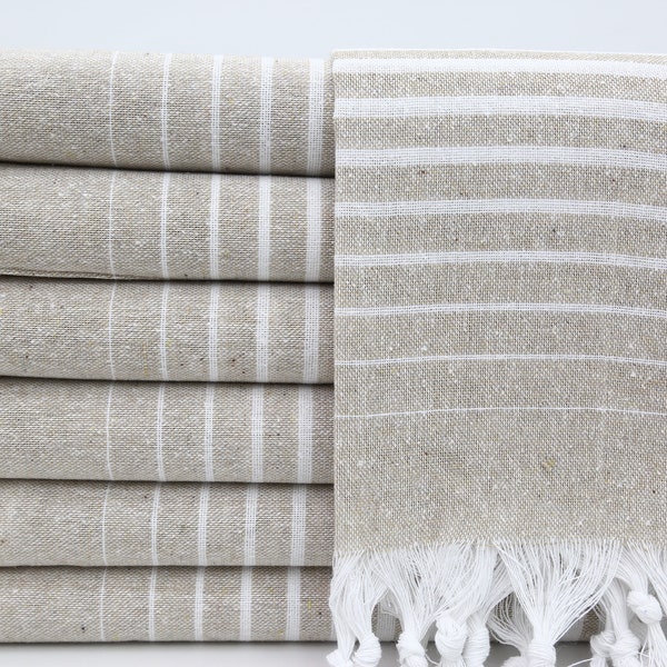 Beach Towel,Turkish Towel,Bath Towel,Bulk Towel,32"x70",Wedding Towel,Turkish Peshtemal,Beige Towel,Organic Towel,Throw Towel,AY007D