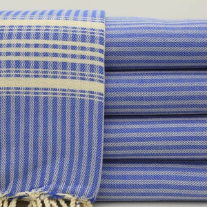 Badetuch,Türkisches Handtuch,Duschtuch,Sonnentuch,Baumwolltuch, 40 &quot;x70&quot;,Sax Blue Handtuch,Türkisches Peshtemal,Fischgrätentuch,BD038D