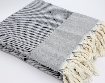 Beach Throw,Wedding Favor Blanket,Warm Blanket,Turkish Blanket,Picnic Blanket,Throws,79"x91",Wedding Gift,Turkish Throws,Bedspread,BD047E