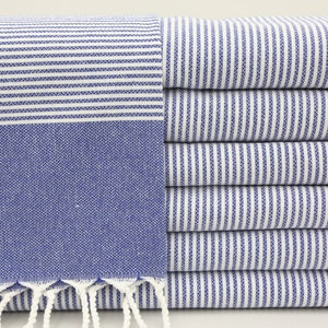 Navy Blue Hand Towel,Tea Towel,Kitchen Towel,18&#39;&#39;x40&#39;&#39;,Dish Towel,Turkish Hand Towel,Napkin Towel,Handmade, Kitchen Decor,Small Towel,IM003F