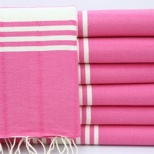 Turkish Towel,Wholesale Towel,Gift Towel,Wedding Towel,Beach Towel,Spa Towel,34&quot;x67&quot;,Fuchsia Towel,Bridesmaid Towel,Turkish Peshtemal,UA007D
