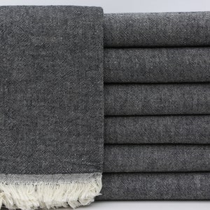 Überwurf Handtuch, Türkisches Handtuch, Geschenk personalisiert, Strand werfen, 36 &quot;x 67&quot;,Bad Dekor,Schwarz Handtuch,Musselin Handtuch,Spa Handtuch,Baumwolltuch,Home Decor,OY019D