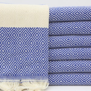 Wholesale Hand Towels,Turkish Hand Towel,Organic Hand Towels,Small Towels,20&quot;x36&quot;,Sax Blue Hand Towel,Face Towel,Turkish Peshkir,AY001F
