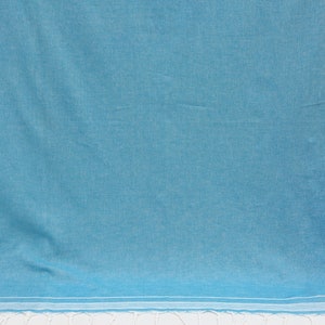 Turkish Blanket,Personalized Gift Throw,Thin Throw,55x91,Embroidered Sofa Decor,Dark Turquoise Bedspread,Housewarming Gift,BD054E image 7