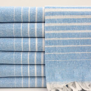 Beach Towel,Turkish Towel,Blue Towel,Shower Towel,Pool Towel,32&quot;x70&quot;,Organic Towel,Cotton Towel,Turkish Peshtemal,Boho Towel,Towels,AY007D