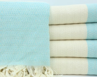 Turkish Blanket,Mint Bed Cover,Bachelor Gift Blankets,Aztec Bed Cover,Decorative Bed Cover,79"x95",Home Decor,Turkish Bedspread,IM004E