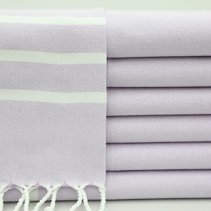 Lilac Hand Towel,Tea Towel,18&#39;&#39;x40&#39;&#39;,Kitchen Decor,Kitchen Towel,Small Towel,Turkish Hand Towel,Service Towel,Turkish Peshkir,Napkins,IM004F
