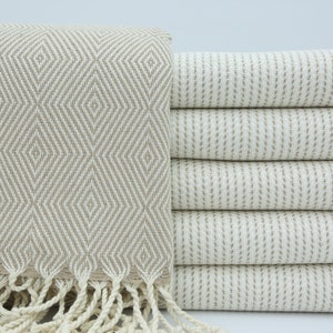 Bath Towel,Turkish Towel,Beach Towel Turkish,40&quot;x70&quot;,Decorative Towel,Wholesale Towel,Hammam Towel,Turkish Peshtemal,Beige Towel,MO002D