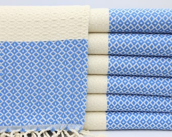 Turkish Towel,Sky Blue Towel,Beach Towel,Bath Towel,Wedding Towel,38''x70'',Bridesmaid Gift,Bulk Towel,Pool Towel,Turkish Peshtemal,MT010D