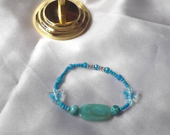 Blue Butterfly Bracelet