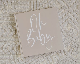 Oh Baby Book / Guest Book for Baby Shower / Photo Album Baby Shower / Notebook / Memory Album / Photo Book / Decoration Baby Shower