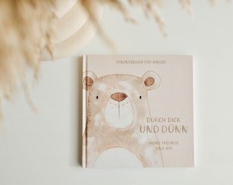 Freundebuch Kindergarten / Geschenk zum Kindergartenstart / Meine ersten Freunde / Kindergartenfreundebuch / Meine Kindergartenfreunde