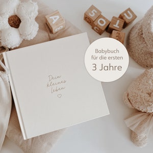Babybuch - Meilensteinbuch & Fotoalbum Baby / Babyalbum / Baby Album / Babytagebuch / Erinnerungsbuch Baby / Baby Buch / Baby Fotoalbum