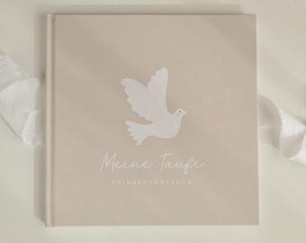 Taufbuch / Taufe Gästebuch / Erinnerungsalbum Taufe / Meine Taufe / Taufgeschenk / Gästebuch Taufe / Taufgeschenk Patenkind / Taufe Geschenk
