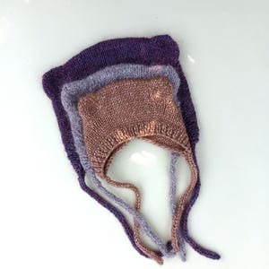 Bear Bonnet Knitting Pattern - Any Yarn Weight - Bonnet Pattern for Baby, Toddler, Child and Adult - PDF Instant Download - BurraKnits