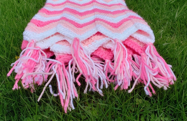 Crochet Chevron Blanket PATTERN // Easy Crochet Blanket //PDF Crochet Pattern // Crochet Blanket Pattern // Afghan Pattern // Throw Blanket image 7