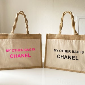 ⭐ Jute-Shopper My Other Bag 