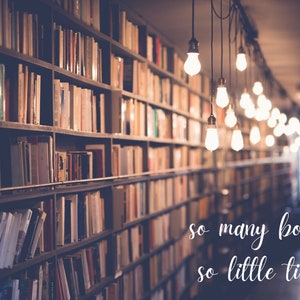 Citazione del libro Cartolina, tanti libri, così poco tempo