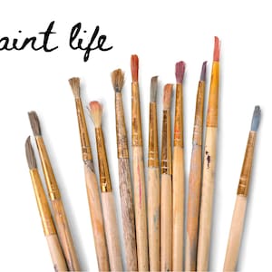 Paint Life Postcard