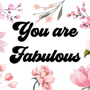 Vous êtes une carte postale fabuleuse, une carte postale à message d’encouragement, une carte postale good vibes