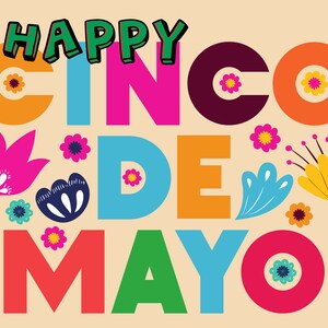 Cartão Feliz Cinco de Mayo