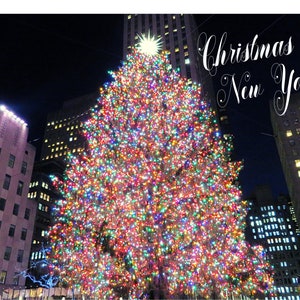 Navidad en Nueva York Postal