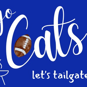 Zaproszenie na imprezę Kentucky Tailgate Party