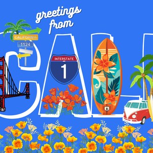 Saluti dalla cartolina di Cali
