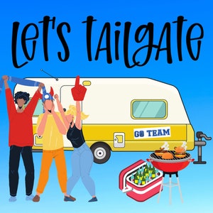 Zaproszenie na imprezę Tailgate Party