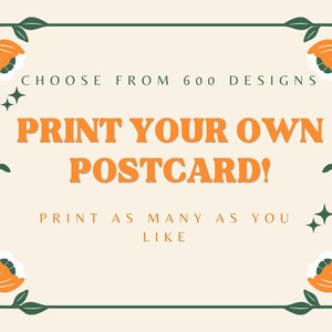 Print Your Own Postcard!