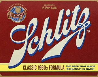 Carte postale de bière vintage