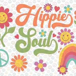 Cartolina dell'anima hippie